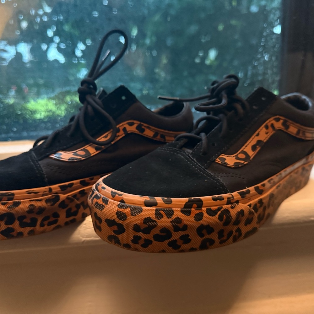 Vans Leopard Print Women's Sneakers